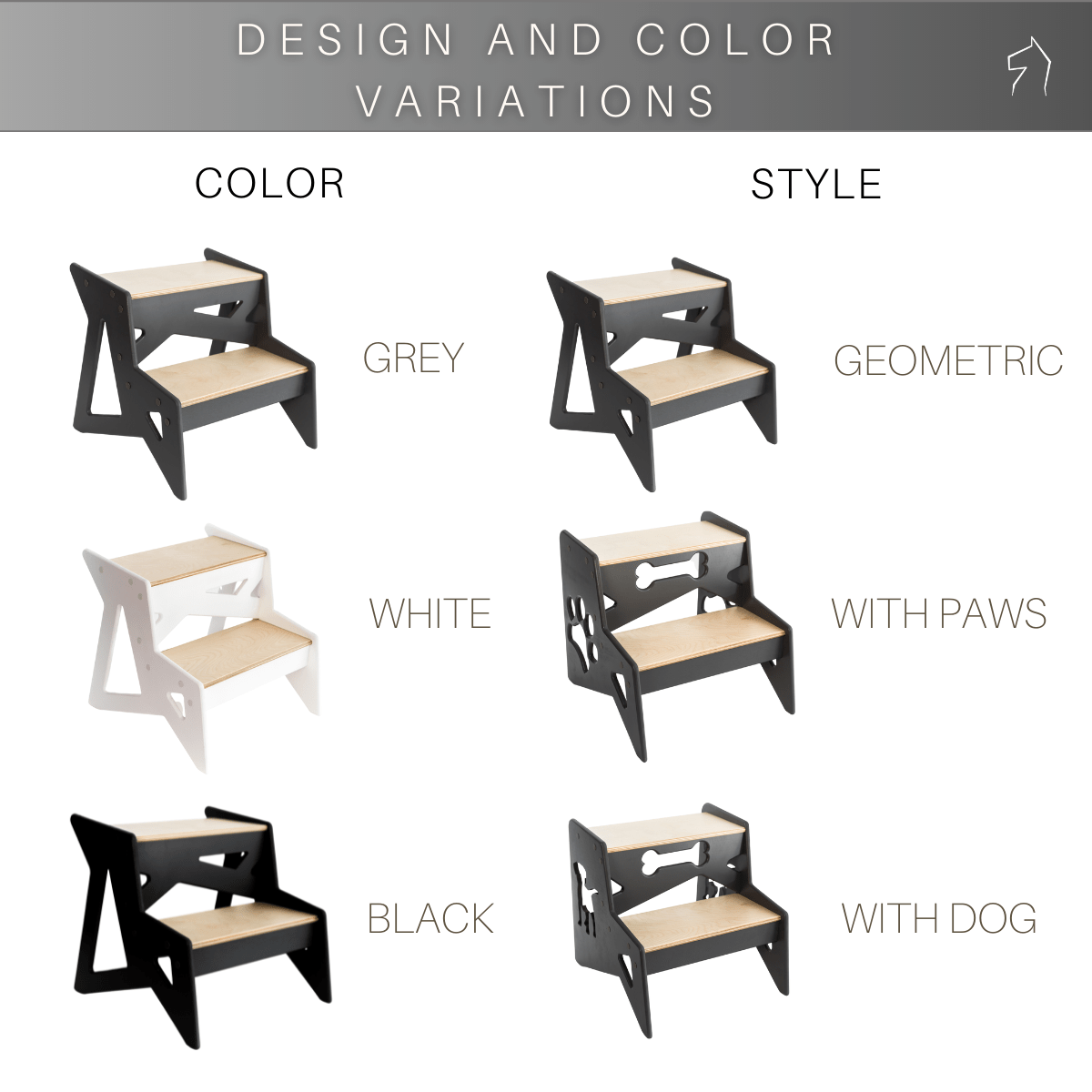Wood Stepping stool - EWART WOODS