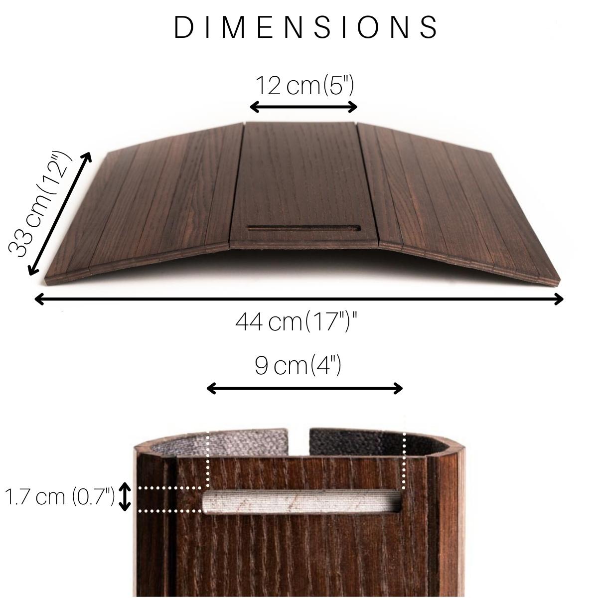 Sofa arm tray (Red) - EWART WOODS