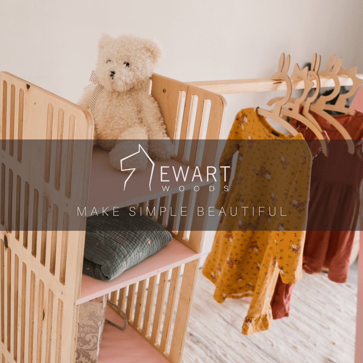 A wooden children&