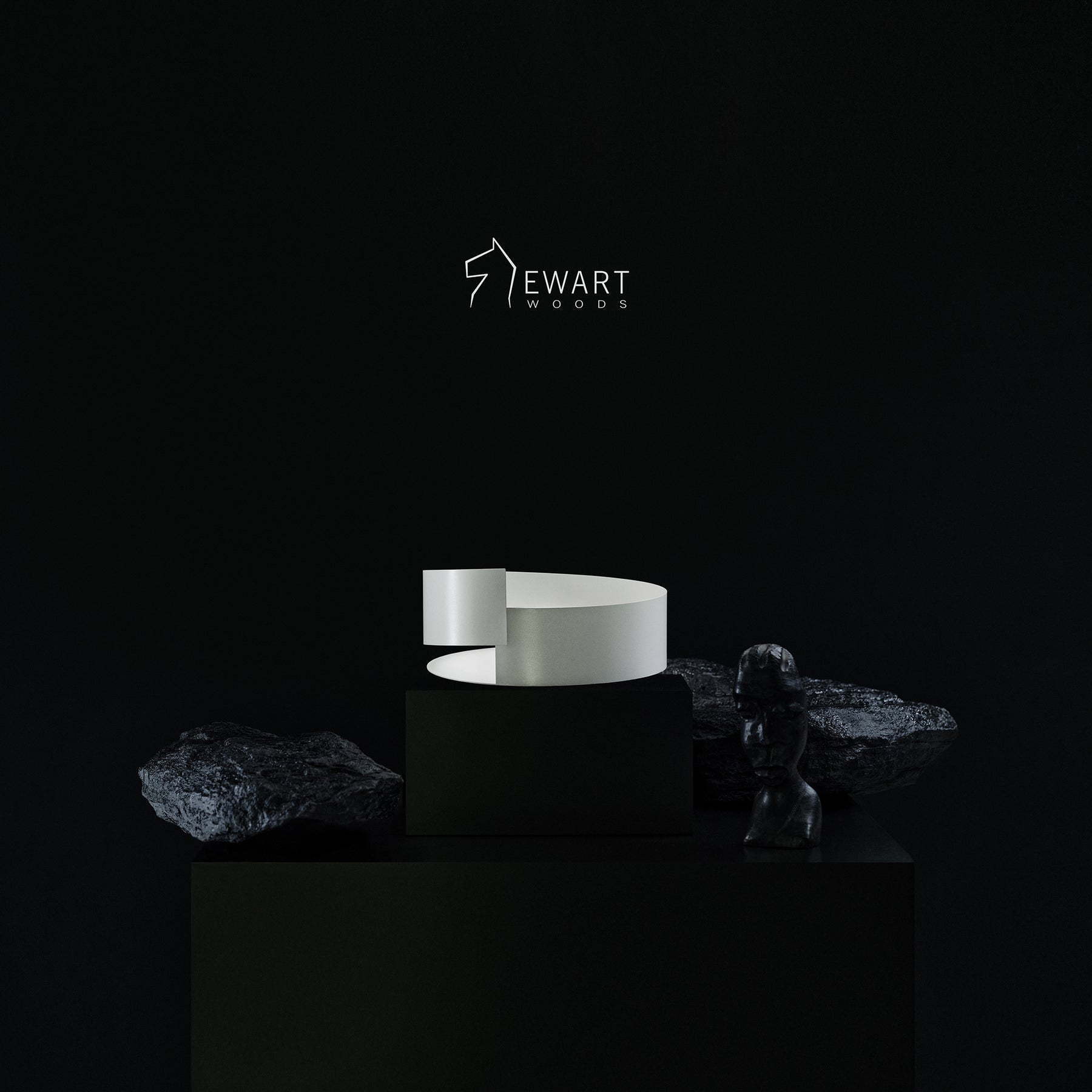 White Fruit Bowl Rounded