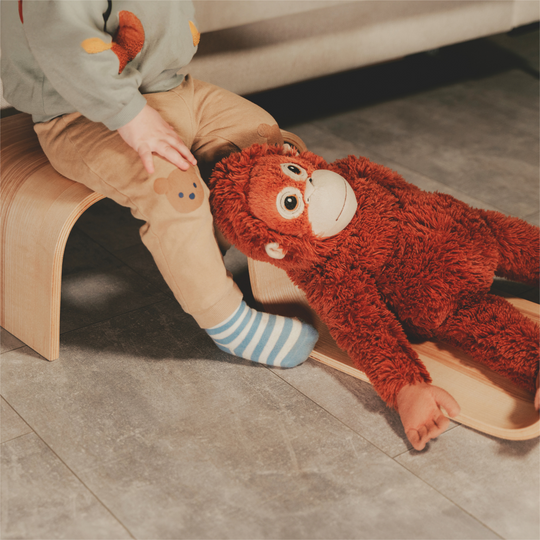 Wooden toddler step stool