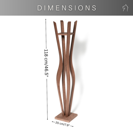 Tall Plant Stand WAVE