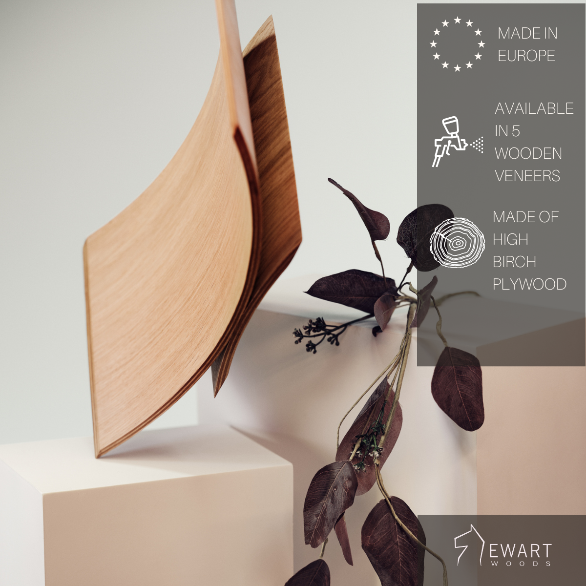 Rollen-Handtuchhalter aus Holz