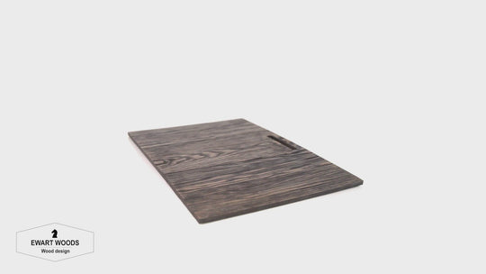 Plateau d’accoudoir de canapé en bois brûlé avec support pour téléphone