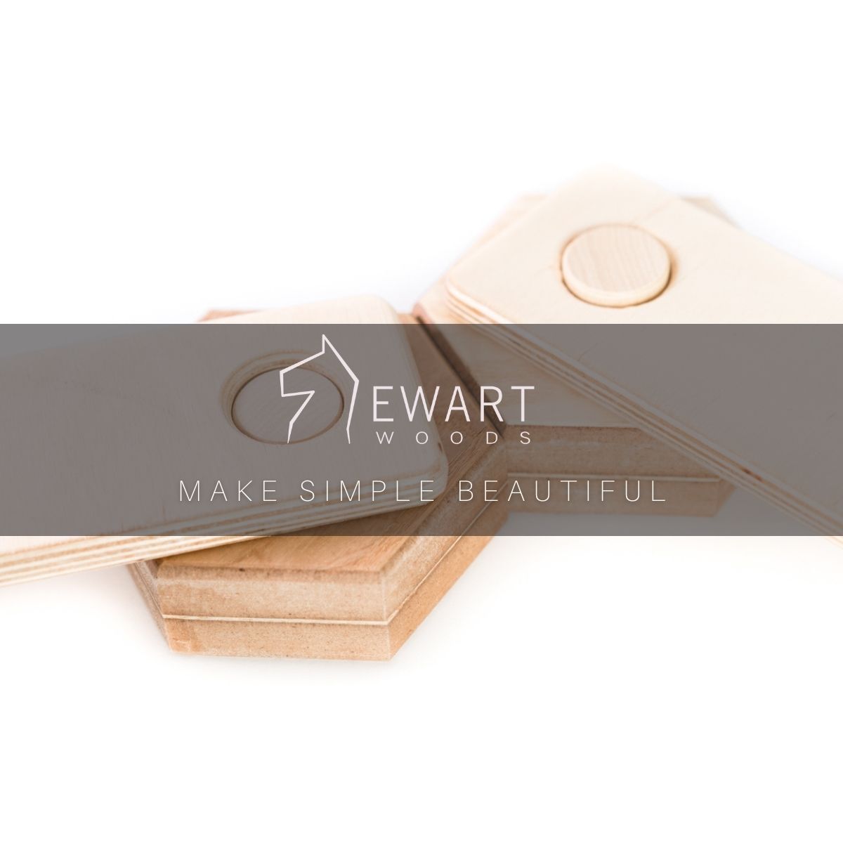 Wooden hexagon shape balance beam - EWART WOODS