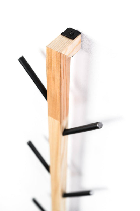Wall hanger with metal hooks - EWART WOODS