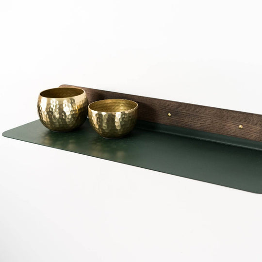 Wall hanging shelf with rounded edges - EWART WOODS