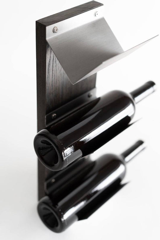 Wine bottle stand - EWART WOODS