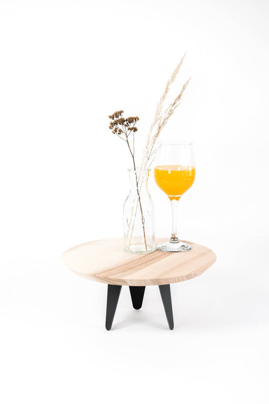 Wooden round cake stand - EWART WOODS