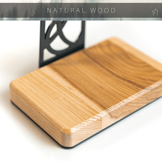 Close-up of a headphone stand&